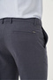 Men's Navy Blue Trend Dynamic Fit Trousers - 3