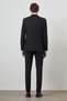 Men's Black Trend Vest Slim Fit Pointed Collar Suit - 6