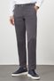 Men's Anthracite Cotton Side Pocket Slim Fit Chino Pants - 3
