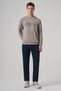 Men's Stone Trend Printed Crew Neck Sweat-Shirt - 4