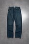 Dark Current Baggy Fit Blue Men's Jean Pants - 2