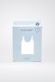 Men's White Basic Plain 100% Cotton Undershirt - 4