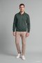 Cotton Regular Fit Polo Collar Thick Fabric Basic Sweatshirt H1833Ax26Au