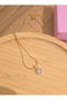 Zircon Stone Pink Heart Steel Necklace with Box - Elegant Necklace with Heart for a Gift to a Lover - 5