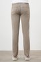 Men's Beige Seasonal Cotton 5-Pocket Dynamic Fit Jean Trousers - 3