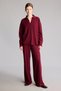 Relax Fit Polo Neck Ribbed Camisole Long Sleeve T-Shirt F1007Ax25Au - 2