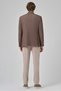 Men's Brown Wool Dynamic Fit Relaxed Fit Jacket - 5