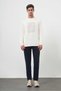Men's Ecru Trend Crew Neck Sweat-Shirt - 4