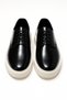 Men's Black Leather Sneaker Shoes - 2