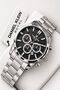Stainless Steel Cord Men's Wristwatch+3atm Waterproof