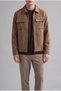 Slim Fit Polo Collar Lined Zippered Pocketed Cashmere Jacket F0461Ax26Wn - 5