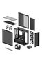 Carcasă Xtender VG, MiddleTower, E-ATX, riser PCIe inclus, Negru - 8