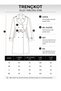 Women's Belted Double-Breasted Trench Coat - 5