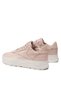 Women Club C Double Geo Lace Up Tennis Shoes, Pink/White - 2