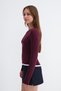 Crew Neck Basic Blouse B9057 - 6