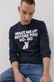 JACK JONES MEN'S SWEATSHIRT12198356Navy - 3