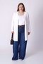 Combed Cotton Hooded Soft Cardigan - 4