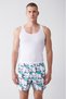 Men's Multicolour Quick Drying Printed Standard Size Swimsuit Swim Shorts E003802 - 2