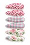 Special Series Embroidered Floral Luxury Trend First Quality New Season 6-Piece Baby Girl Child Women Snap Buckle Set - 4