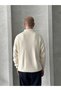 Men's Polo Collar Knitted Oversize Sweater - 6