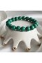 A-A Quality Malachite (Malachite) Natural Stone Bracelet 8 mm – Emotional Balance and Inner Peace - 3