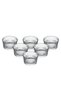 Lorenza - Set of 6 Glass Dessert Soufflé Bowls Breakfast Snack Bowl 10cm - 6