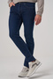 Men's Dark Blue Denim 5 Pocket Slim Fit Jean Denim Trousers - 3