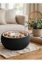 Effortlessly Emptyable Nut Bowl - 2-Layer Spiral Design Snack Bowl - 4