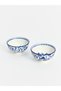 Timeless Clothing & Timeless Choices Flower Embroidered Porcelain Bowl Set of 2 - 5