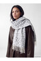 Sparkling Choices Leopard Embroidered Women's Knitwear Scarf from Shining Store - 2
