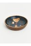 Sparkling Choices from Shining Store: Checkered Embroidered Bear Printed Wooden Bowl - 3