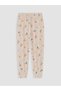 I Beli Embroidered Women's Pajama Bottoms with Cord from Freezen Store - 8