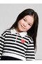 Peak New Season Ecru Polo Collar Girls' Dress - 2
