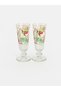 Sparkling Choices from Shining Store 2-Piece Printed Glass Water Cup 180 ml - 4