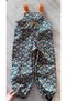 Green Dots Waterproof Adjustable Strap Children's Rain Coverall 0-5 Years - 6