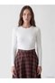 Sparkling Choices by Shining Store: Asymmetrical Plaid Embroidered Skirt with Zipper at the Waist - 4