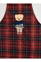 Esvab • Modern & Distinctive Cute Teddy Bear Embroidered Women's Kitchen Apron - 4