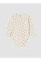 Esvab • Modern & Distinctive Zero Roba Collar Printed Baby Girl 3-Piece Bodysuit - 3