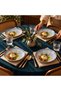Camelia Lemon 4-Piece 20 cm Porcelain Plate Set 41963 - 3