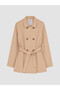 I Shirt Roba Collar Girl's Gabardine Trench Coat from Freezen Store - 4