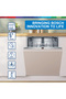 Fully Integrated Dishwasher, Series 2, Silver, 60 cm, Button Control, EcoSilence Drive, 46 dB, - 3
