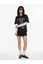 Short-Sleeve Cotton T-Shirt with Chain Necklace Detail and Cat Print - 2