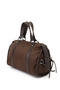 Women's Brown Suede Brown Hand and Shoulder Bag - 4