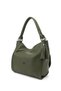 Women's Khaki Tassel Shoulder Bag - 4