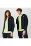 Go-To Embroidered Star Chevron Unisex Black Hooded Sweatshirt