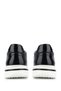 Men's Genuine Leather Navy Blue Sneakers & Sports Shoes - 4
