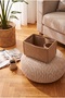 Long.. m Canta Icin Tek Suluklu Organizer with Silk Lining Brown Color 26X15X14 Dimensions (Length X Height X Width) - 3