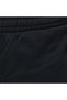 Go-To Embroidered Star Chevron Fleece Unisex Black Shorts - 7