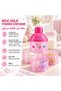 Milk Powder Container With Non-Spill 3 Compartments 0m+, Pink - 2