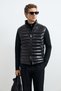 Glen Men's Knitted Goose down Inflatable Coat Black - 3